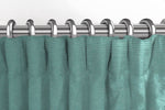 Load image into Gallery viewer, McAlister Textiles Panama Plain Teal Curtains Tailored Curtains 
