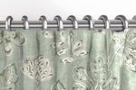 Load image into Gallery viewer, McAlister Textiles Eden Duck Egg Blue Printed Curtains Tailored Curtains 
