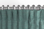 Load image into Gallery viewer, McAlister Textiles Hamleton Teal Textured Plain Curtains Tailored Curtains 
