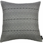 Load image into Gallery viewer, McAlister Textiles Colorado Geometric Black Cushion Cushions and Covers Cover Only 43cm x 43cm 
