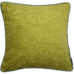 Load image into Gallery viewer, McAlister Textiles Alston Chenille Green + Duck Egg Blue Cushion Cushions and Covers Cover Only 43cm x 43cm 
