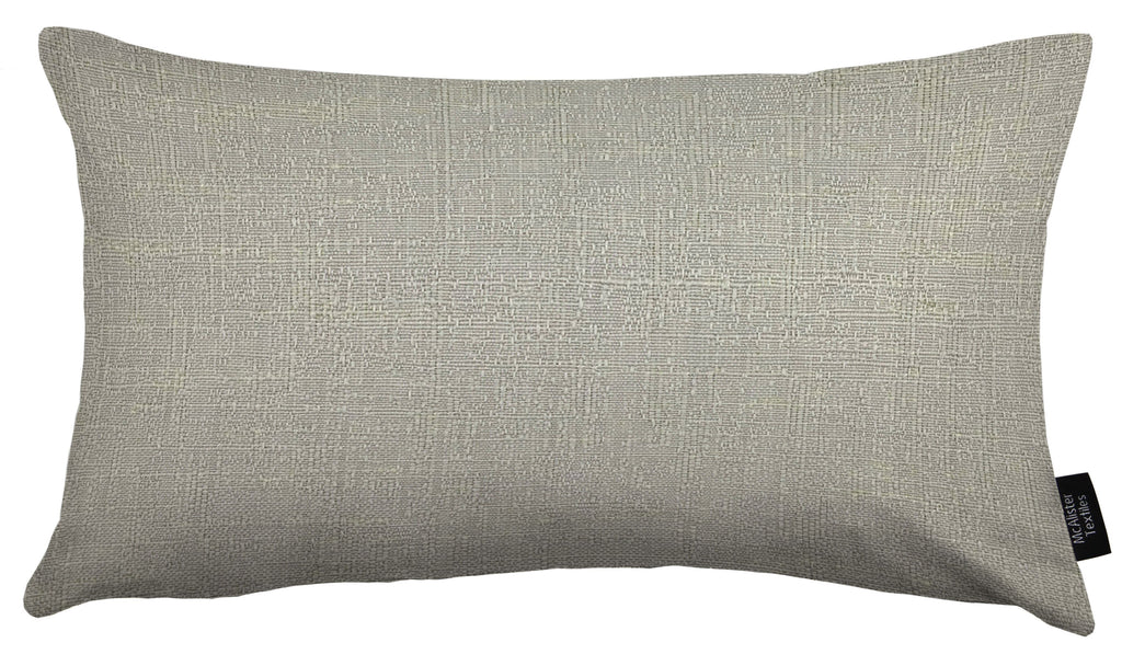 McAlister Textiles Harmony Contrast Dove Grey Plain Cushions Cushions and Covers Cover Only 50cm x 30cm 