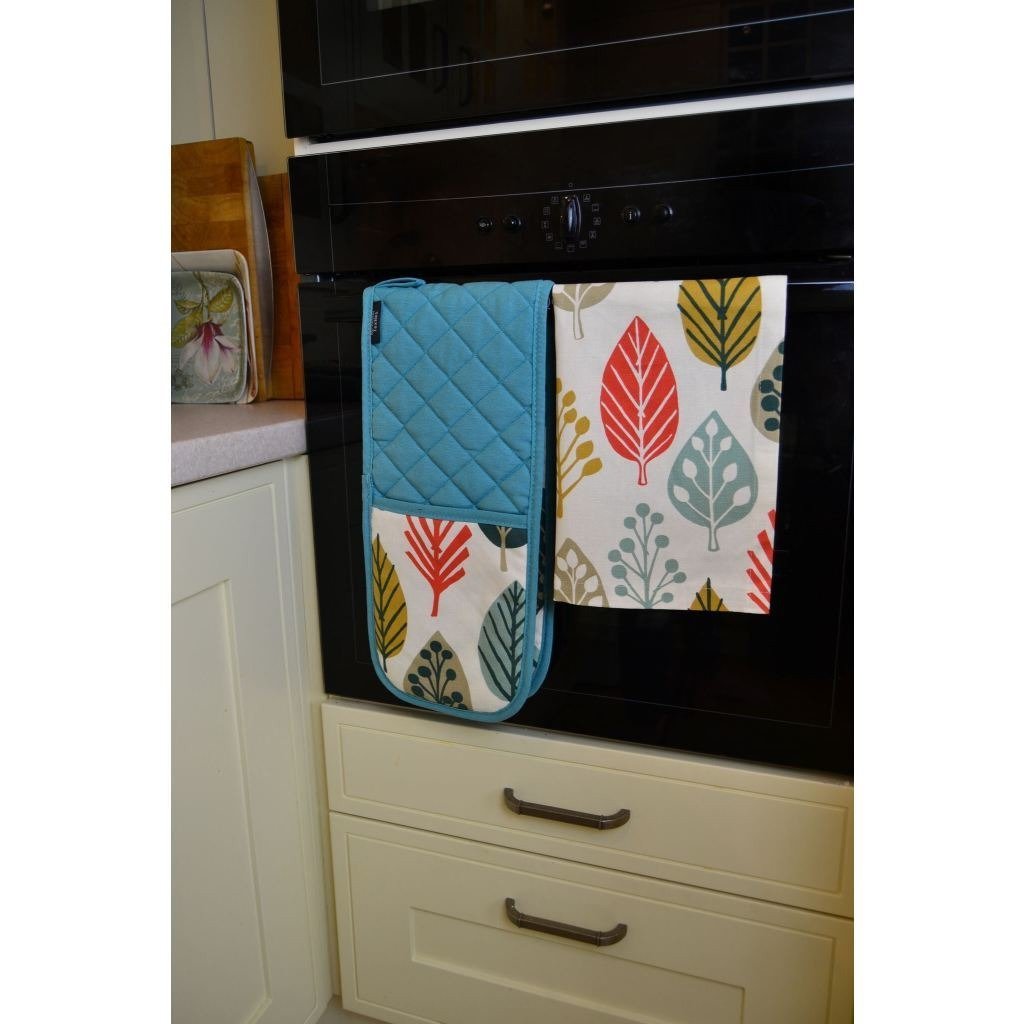 McAlister Textiles Magda Burnt Orange Cotton Print Apron Kitchen Accessories