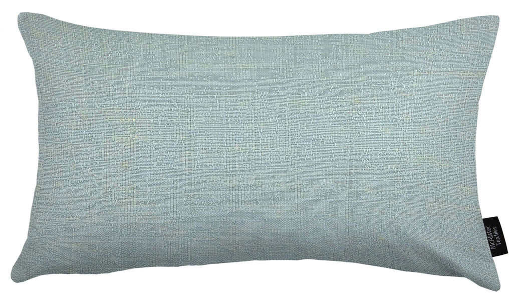 McAlister Textiles Harmony Contrast Duck Egg Plain Cushions Cushions and Covers Cover Only 50cm x 30cm 