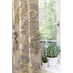Load image into Gallery viewer, McAlister Textiles Floris Vintage Floral Linen Curtains Tailored Curtains 
