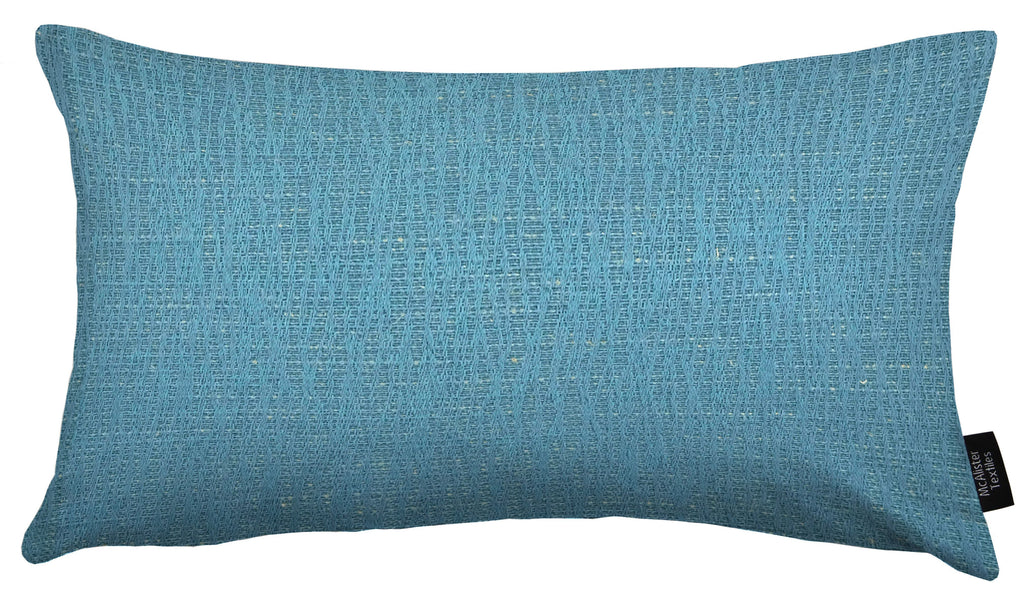 McAlister Textiles Linea Teal Plain Pillow Pillow Cover Only 50cm x 30cm 