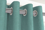 Load image into Gallery viewer, McAlister Textiles Panama Plain Teal Curtains Tailored Curtains 
