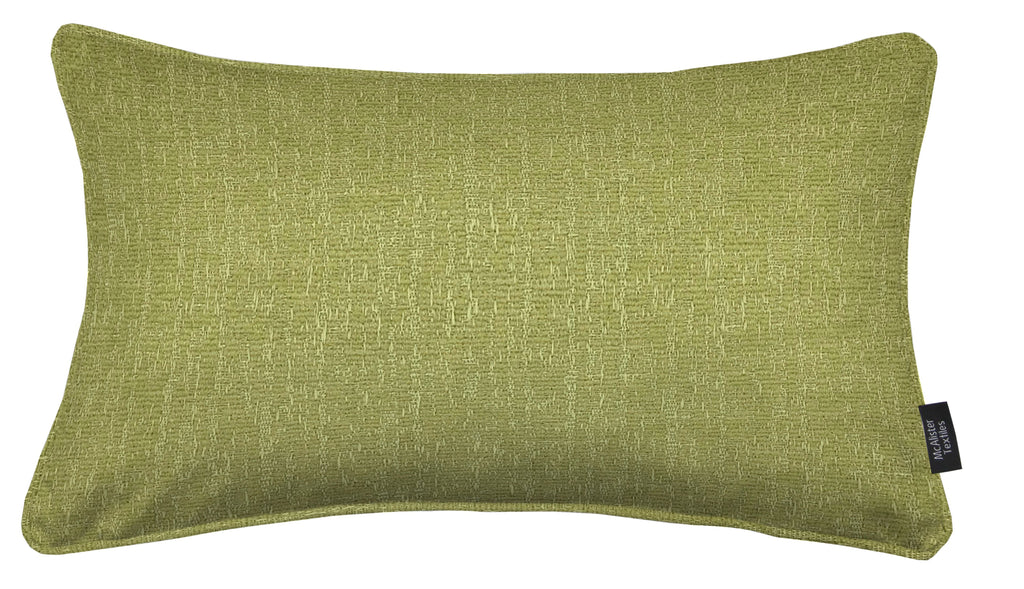 McAlister Textiles Eternity Sage Green Chenille Pillow Pillow Cover Only 50cm x 30cm 