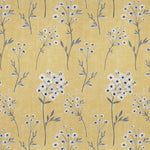 Load image into Gallery viewer, McAlister Textiles Meadow Yellow Floral FR Fabric Fabrics 1/2 Metre 
