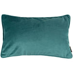 Load image into Gallery viewer, McAlister Textiles Matt Blue Teal Velvet Pillow Pillow Cover Only 50cm x 30cm 
