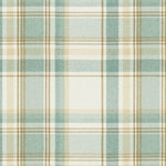 Load image into Gallery viewer, McAlister Textiles Heritage Duck Egg Blue Tartan Curtains Tailored Curtains 
