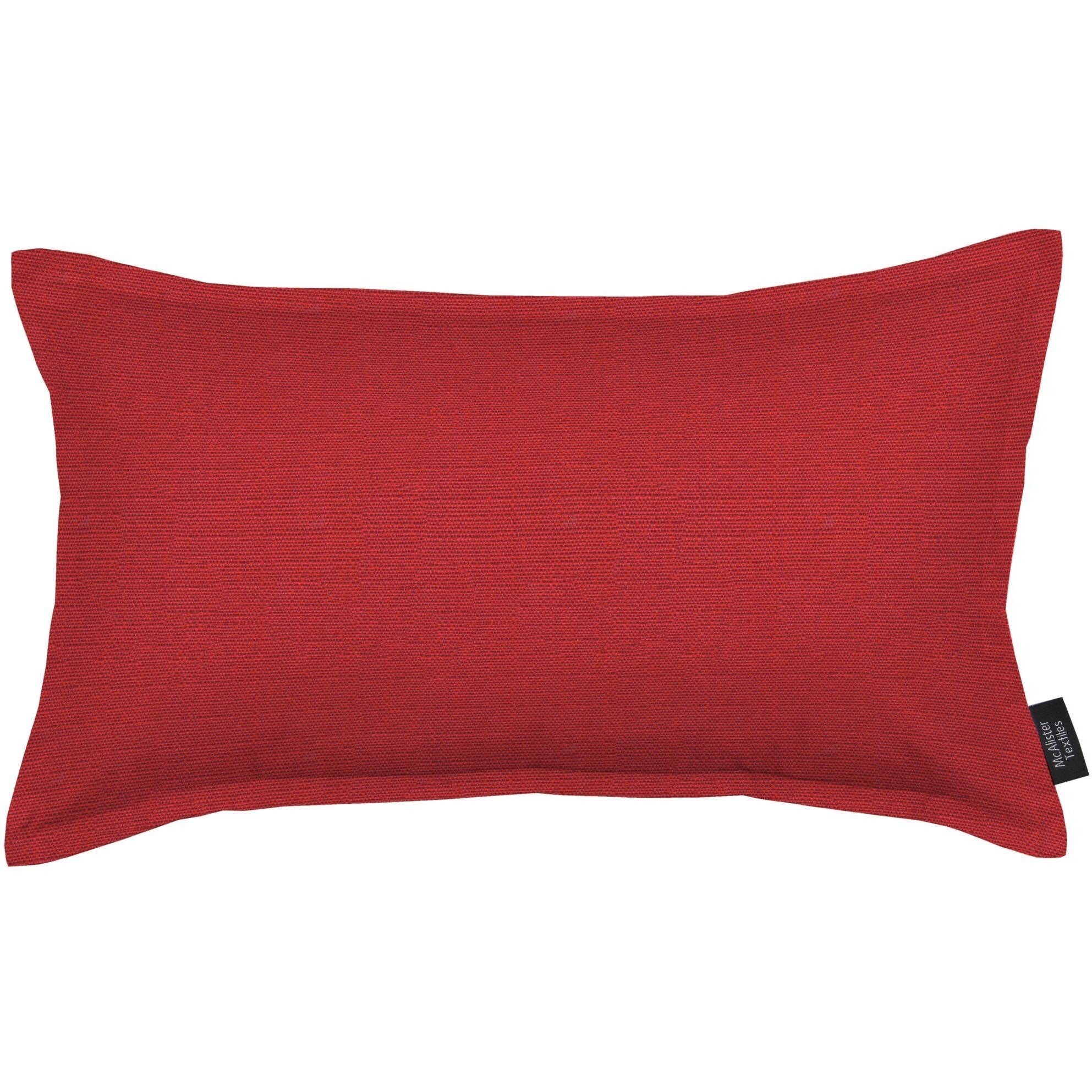 McAlister Textiles Savannah Wine Red Cushion Cushions and Covers Cover Only 50cm x 30cm