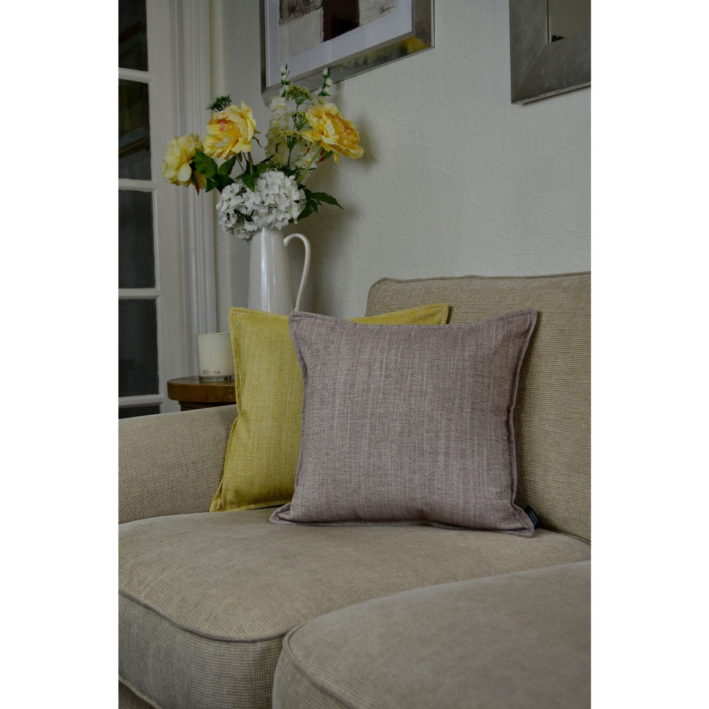 McAlister Textiles Rhumba Taupe Beige Cushion Cushions and Covers