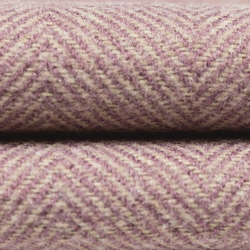 McAlister Textiles Herringbone Lilac Purple Roman Blind Roman Blinds 
