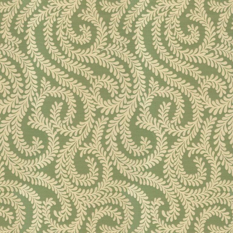 McAlister Textiles Little Leaf Sage Green Roman Blind Roman Blinds 