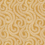Load image into Gallery viewer, McAlister Textiles Little Leaf Ochre Yellow Roman Blind Roman Blinds 
