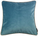 Load image into Gallery viewer, McAlister Textiles Matt Duck Egg Blue Velvet 43cm x 43cm Cushion Sets Cushions and Covers 

