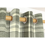 Load image into Gallery viewer, McAlister Textiles Heritage Charcoal Grey Tartan Curtains Tailored Curtains 
