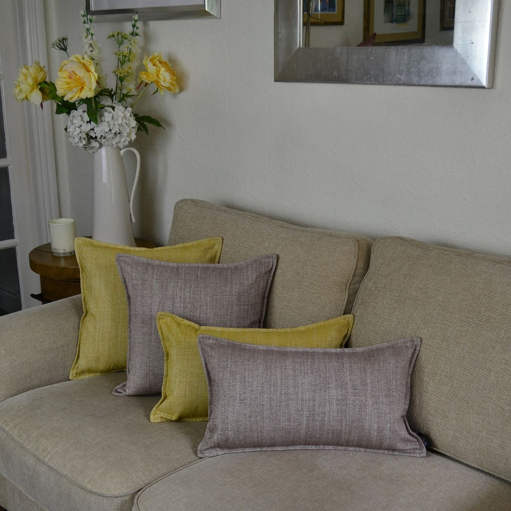 McAlister Textiles Rhumba Taupe Beige Cushion Cushions and Covers