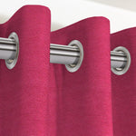 Load image into Gallery viewer, McAlister Textiles Panama Plain Fuchsia Pink Curtains Tailored Curtains 116cm(w) x 137cm(d) (46&quot; x 54&quot;) 
