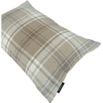 Load image into Gallery viewer, McAlister Textiles Angus Beige Cream Tartan Cushion Cushions and Covers 
