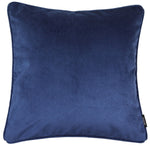 Load image into Gallery viewer, McAlister Textiles Matt Navy Blue Velvet 43cm x 43cm Cushion Sets Cushions and Covers 
