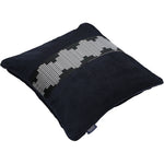 Load image into Gallery viewer, McAlister Textiles Maya Striped Black Velvet Cushion Cushions and Covers 
