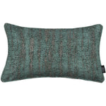 Load image into Gallery viewer, McAlister Textiles Textured Chenille Teal Cushion Cushions and Covers Cover Only 50cm x 30cm 
