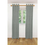 Load image into Gallery viewer, McAlister Textiles Herringbone Charcoal Grey Curtains Tailored Curtains 
