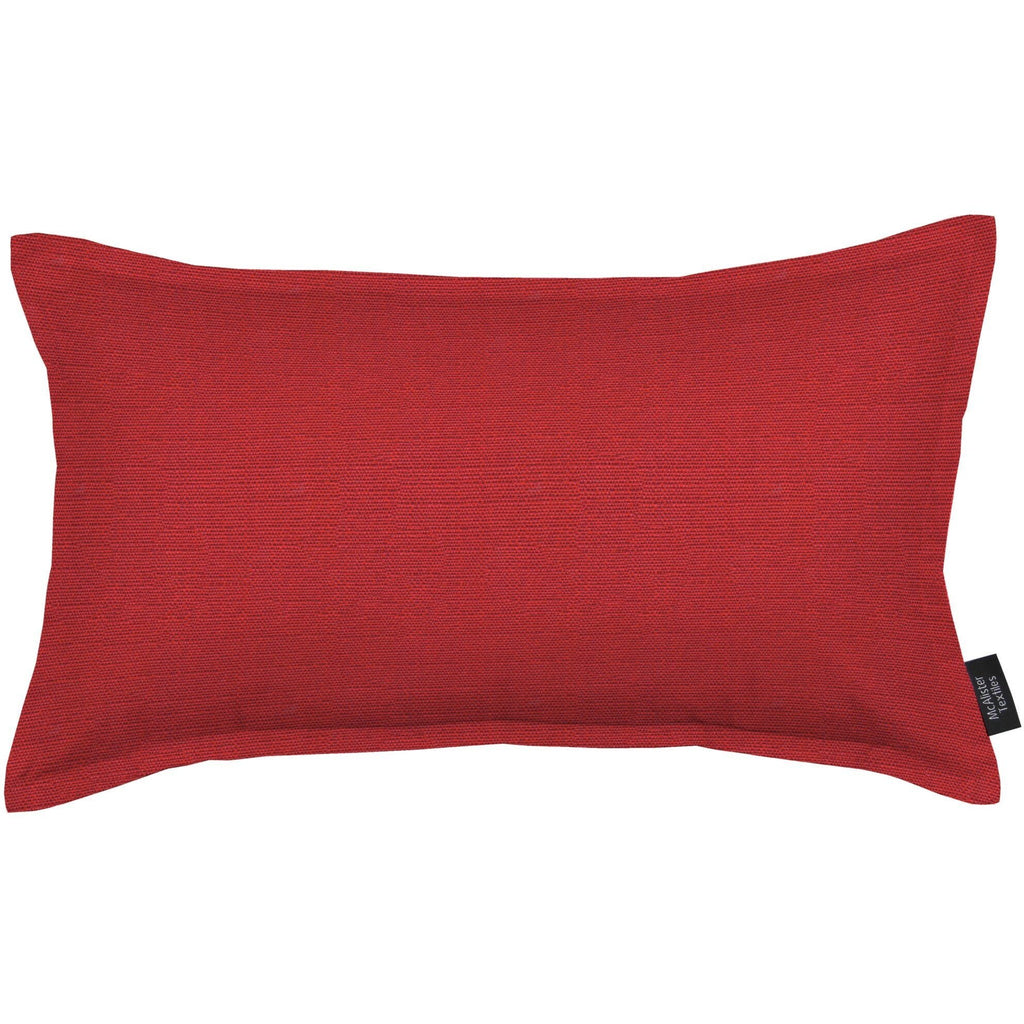 McAlister Textiles Savannah Wine Red Pillow Pillow Cover Only 50cm x 30cm 