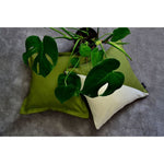 Load image into Gallery viewer, McAlister Textiles Panama Accent Fern Green + Grey Cushion Cushions and Covers 
