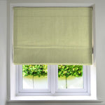 Load image into Gallery viewer, McAlister Textiles Herringbone Sage Green Roman Blind Roman Blinds Standard Lining 130cm x 200cm 

