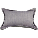 Load image into Gallery viewer, McAlister Textiles Rhumba Accent Lilac Purple + Grey Cushion Cushions and Covers Cover Only 50cm x 30cm 
