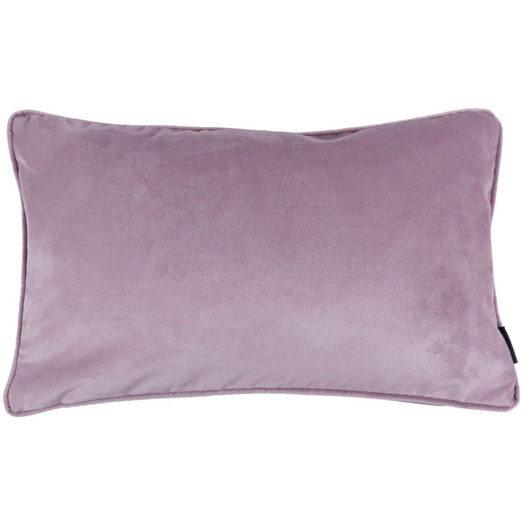 McAlister Textiles Matt Lilac Purple Velvet Cushion Cushions and Covers Cover Only 50cm x 30cm 