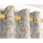 Load image into Gallery viewer, McAlister Textiles Little Leaf Pale Beige Curtains Tailored Curtains 
