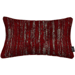 Load image into Gallery viewer, McAlister Textiles Textured Chenille Wine Red Cushion Cushions and Covers Cover Only 50cm x 30cm 
