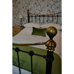 Load image into Gallery viewer, McAlister Textiles Matt Fern Green Velvet Cushion Cushions and Covers 
