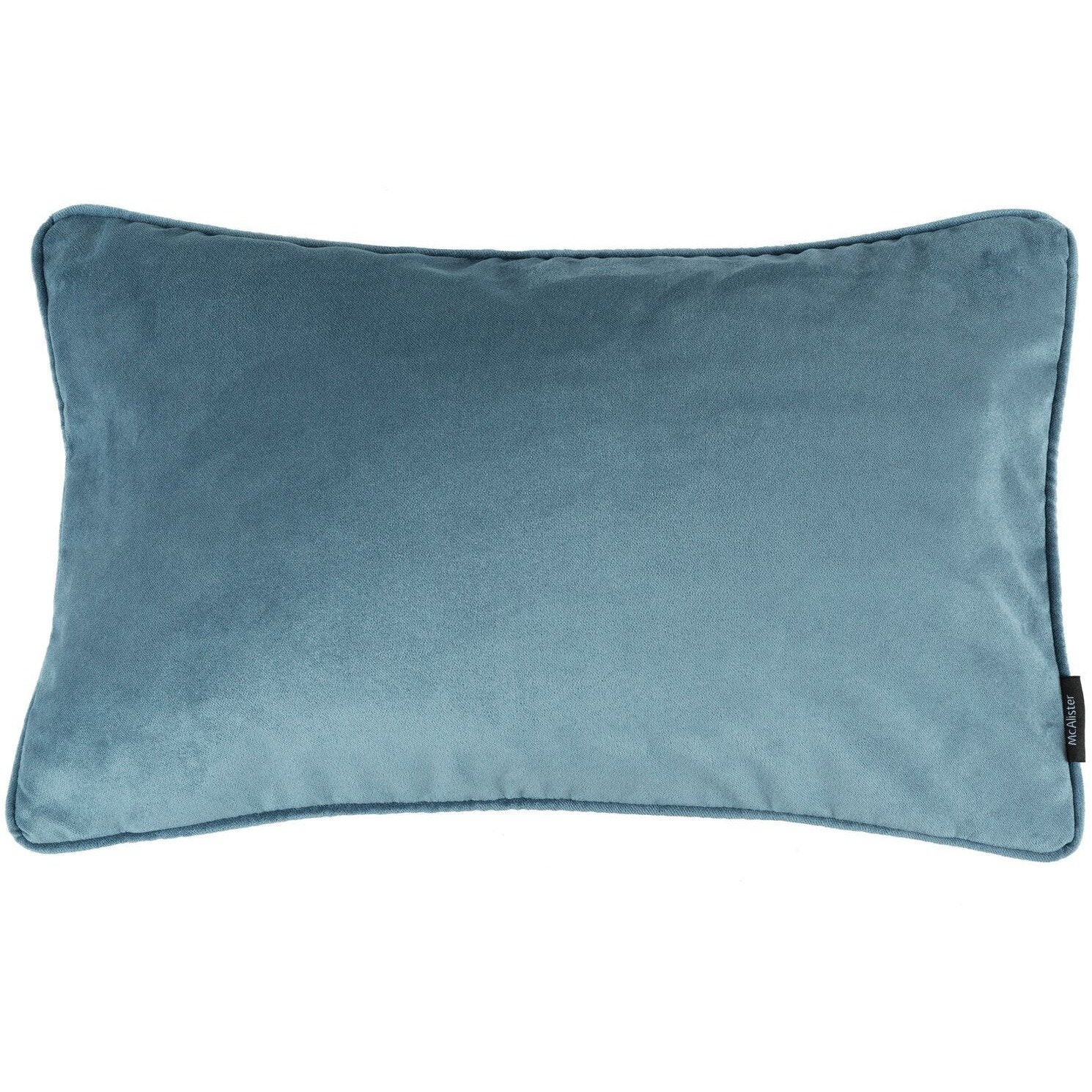 McAlister Textiles Matt Petrol Blue Velvet Cushion Cushions and Covers Cover Only 50cm x 30cm 