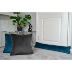 Load image into Gallery viewer, McAlister Textiles Matt Charcoal Grey Velvet Cushion Cushions and Covers 
