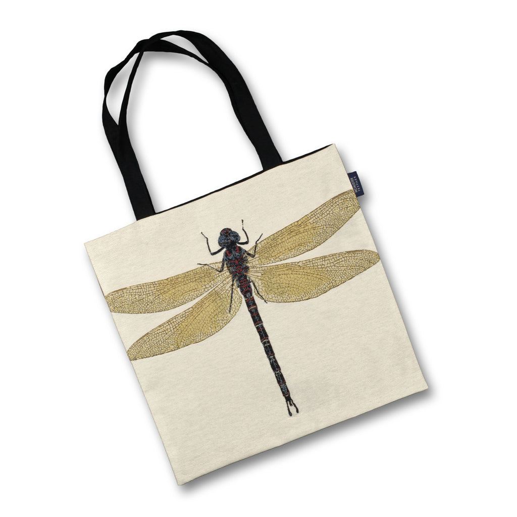 McAlister Textiles Dragonfly Tapestry Tote Bag Tote Bag 