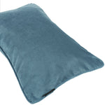 Load image into Gallery viewer, McAlister Textiles Matt Petrol Blue Velvet Cushion Cushions and Covers 
