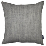 Load image into Gallery viewer, McAlister Textiles Rhumba Zipper Edge Charcoal Grey Linen Cushion Cushions and Covers Cover Only 43cm x 43cm 
