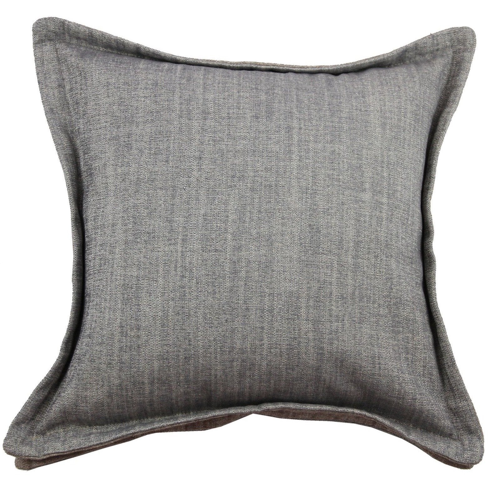 McAlister Textiles Rhumba Accent Grey + Taupe Beige Cushion Cushions and Covers Cover Only 43cm x 43cm