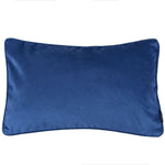 Load image into Gallery viewer, McAlister Textiles Matt Navy Blue Velvet Cushion Cushions and Covers Cover Only 50cm x 30cm 
