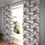 Load image into Gallery viewer, McAlister Textiles Camille Floral Velvet Curtains Tailored Curtains 116cm(w) x 182cm(d) (46&quot; x 72&quot;) 
