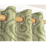 Load image into Gallery viewer, McAlister Textiles Little Leaf Sage Green Curtains Tailored Curtains 
