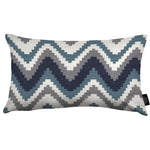 Load image into Gallery viewer, McAlister Textiles Navajo Navy Blue Striped Cushion Cushions and Covers Cover Only 50cm x 30cm 
