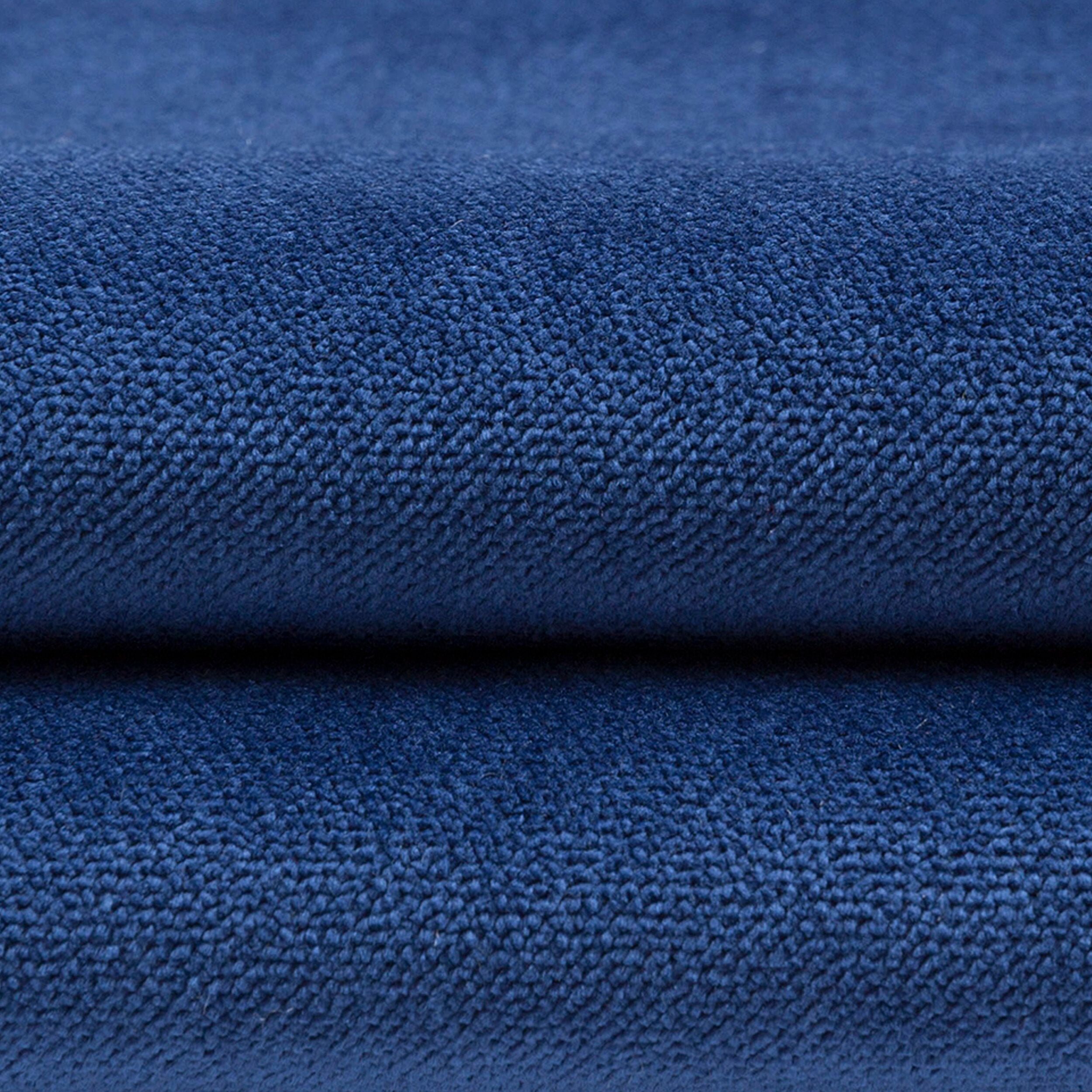 McAlister Textiles Matt Navy Blue Velvet 43cm x 43cm Cushion Sets Cushions and Covers 