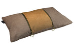 Load image into Gallery viewer, McAlister Textiles Decorative Double Zip Caramel + Brown Velvet Pillow Pillow 
