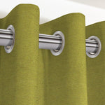Load image into Gallery viewer, McAlister Textiles Panama Plain Lime Green Curtains Tailored Curtains 116cm(w) x 137cm(d) (46&quot; x 54&quot;) 
